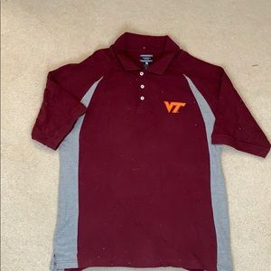 J. America Men’s short sleeve Virginia Tech shirt